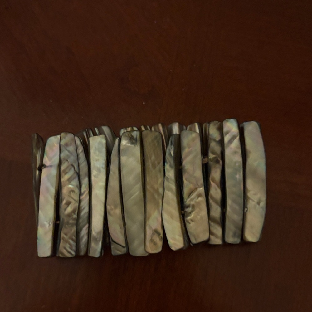Mother of Pearl Shell Hair Clip